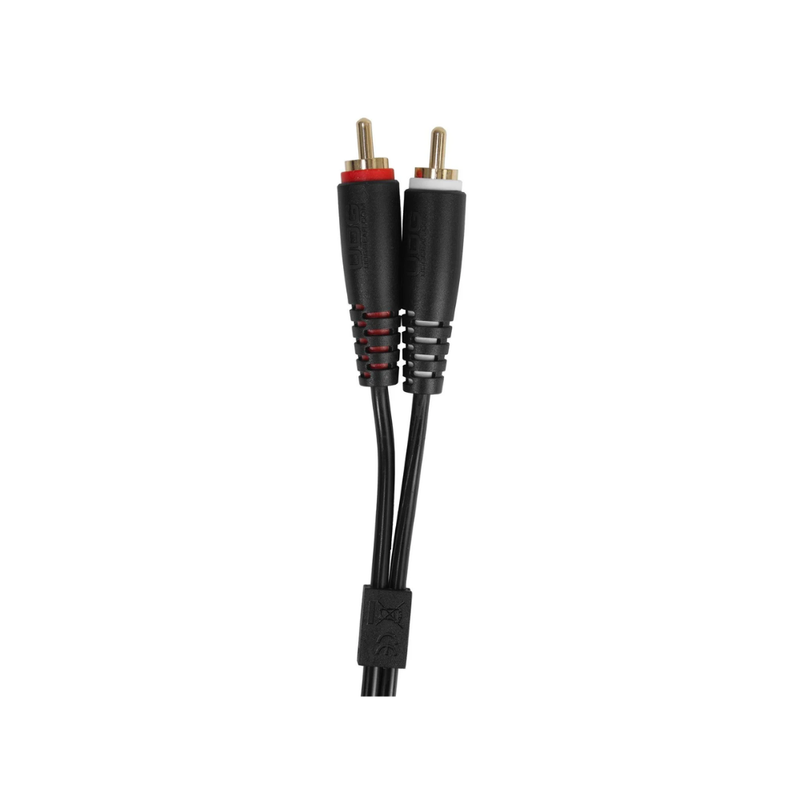 UDG Ultimate Audio Cable Set RCA Straight - RCA Angled, Black, 3 m - Image 4