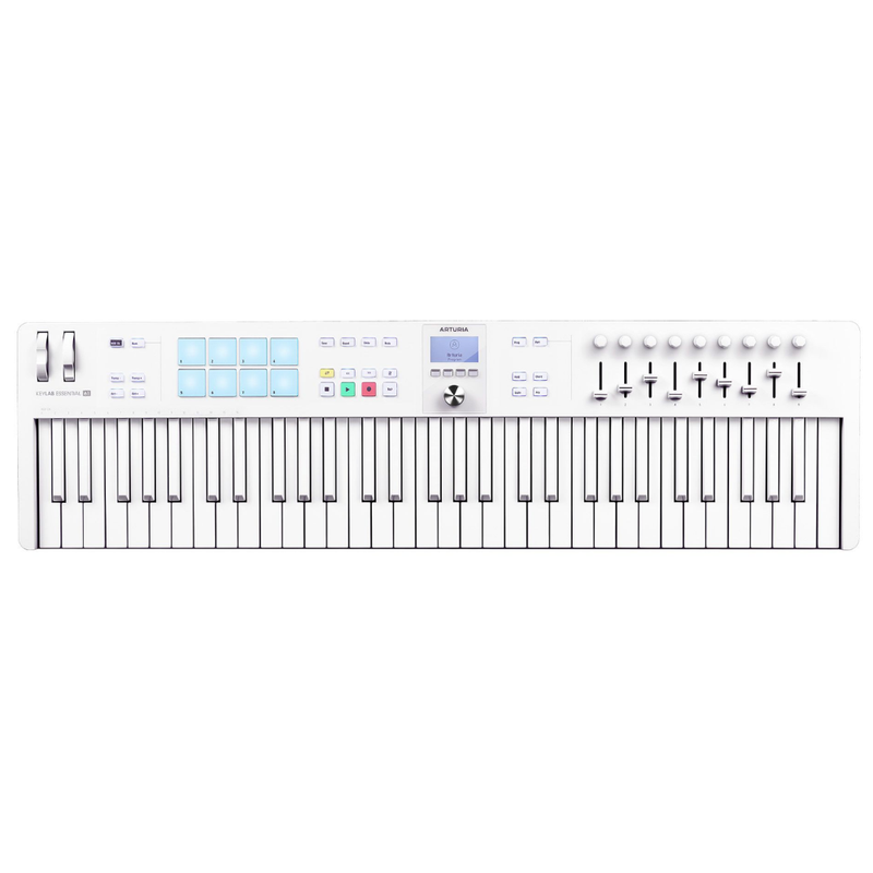 Arturia KeyLab Essential 61 MK3, Alpine White - Image 1