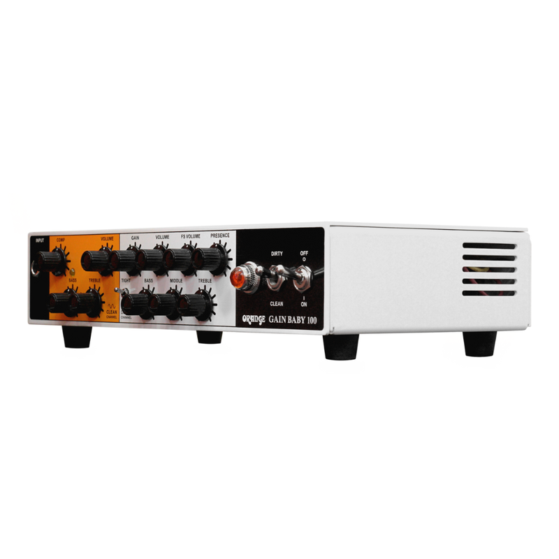 Orange Gain Baby 100 – 100W Single-Channel Guitar Amp Head with CabSim, FX Loop & Attenuator - Image 2