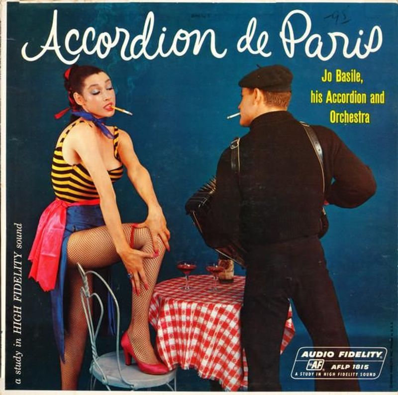 Jo Basile, Accordion And Orchestra Accordion De Paris 12"Vinyl (Jazz) - Image 1