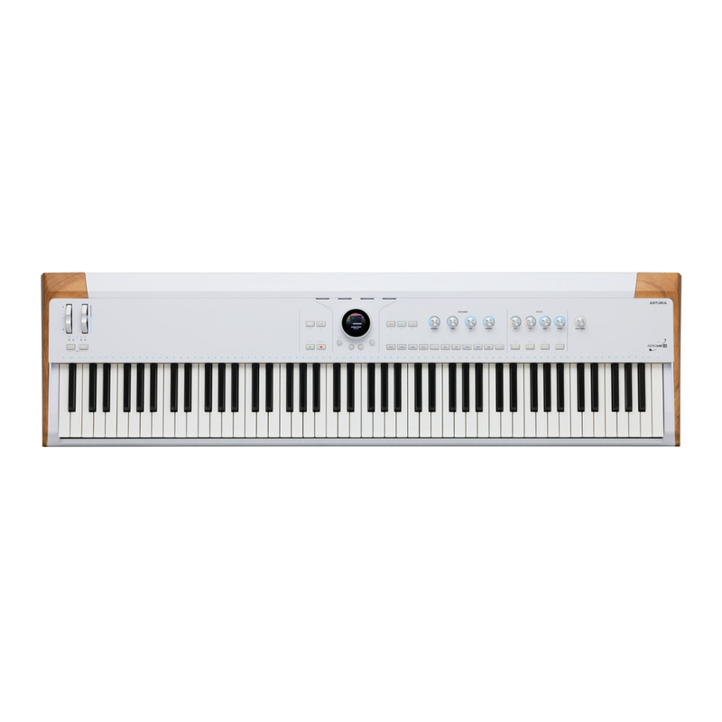 Arturia AstroLab 88 Avant-Garde Stage Keyboard, White - Image 1