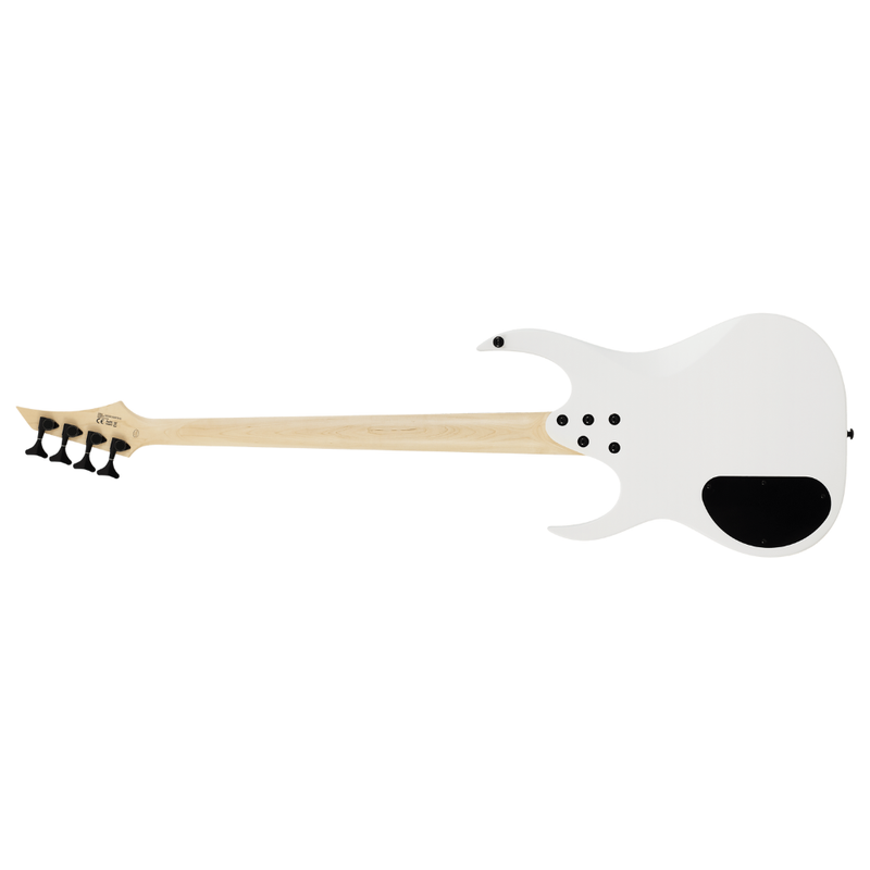S by Solar AB4.4W Bass Guitar – White - Image 2