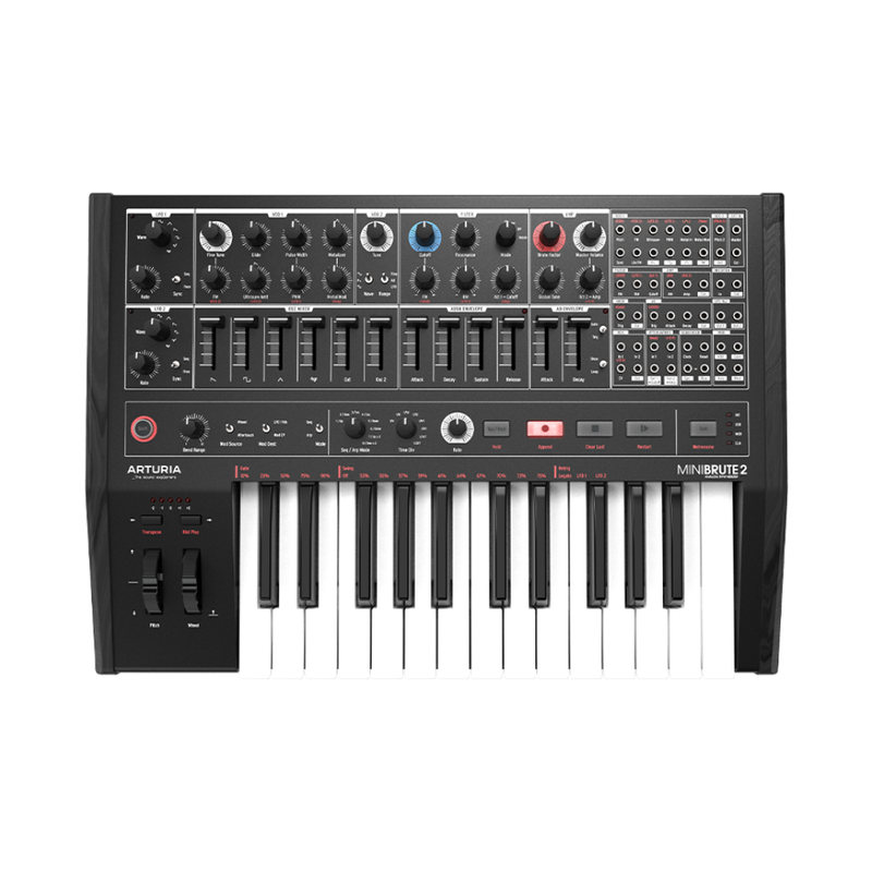 Arturia MiniBrute 2 Analog Synthesizer, Noir Edition - Image 1
