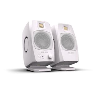 ADAM Audio D3V Desktop Monitors, White (Sold in Pairs)