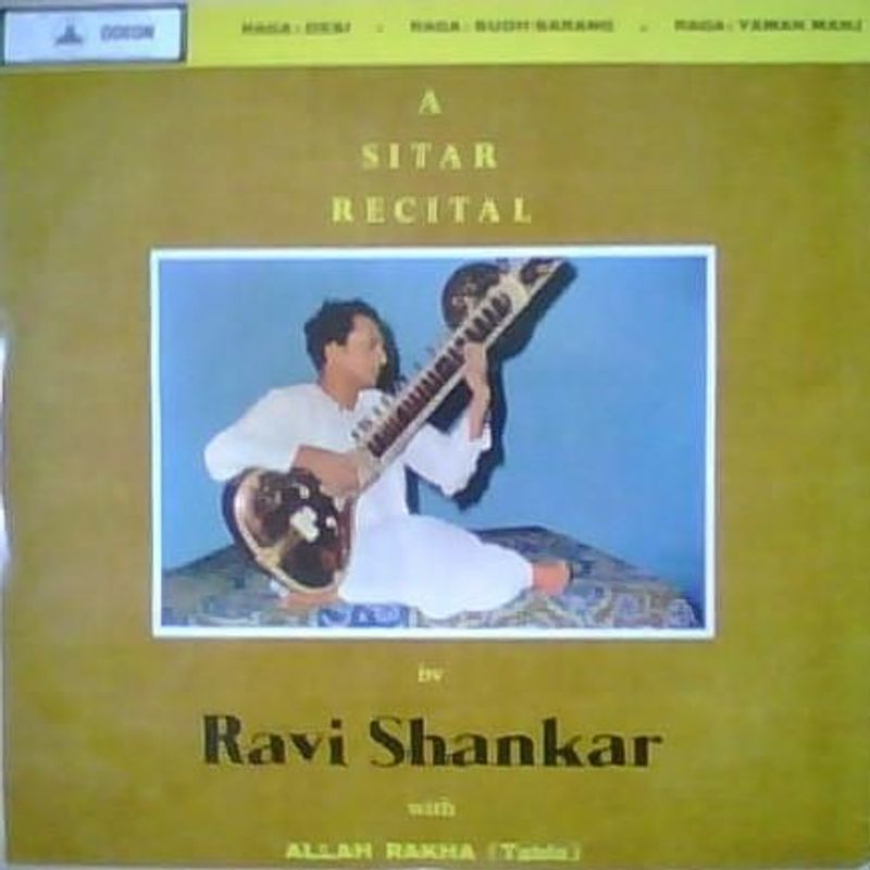Ravi Shankar A Sitar Recital 12"Vinyl (Folk) - Image 1