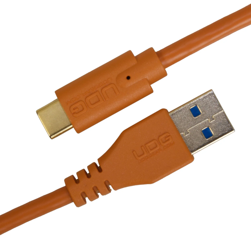 UDG Ultimate Data Cable USB 3.0 C-A, Orange, Straight, 1.5 m - Image 2