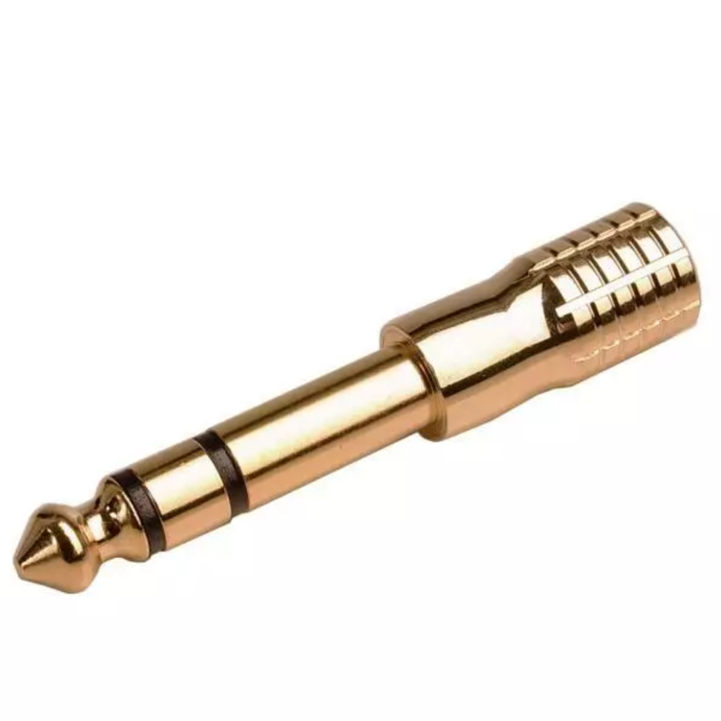 Solid Link Adapter – Headphone Adapter 3.5 mm Jack Stereo / 6.3 mm Jack Stereo - Image 2