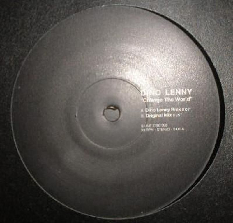 Dino Lenny Change The World 12"Vinyl (Electronic) - Image 1