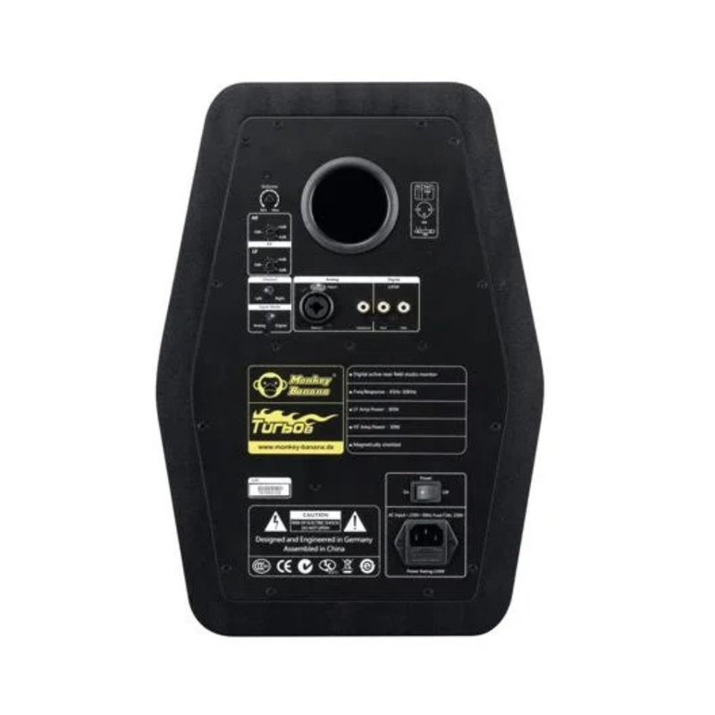 Monkey Banana Turbo 8 Studio Monitors, Black - Image 2
