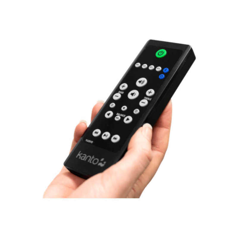 Kanto YU4 Powered Bookshelf Speakers – Matte White - Image 2