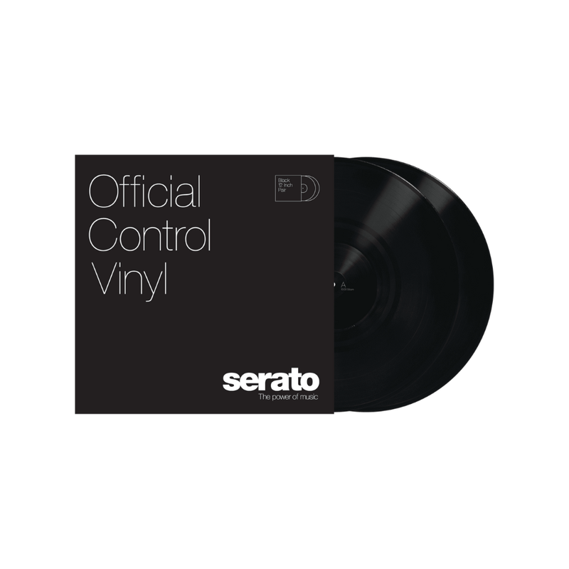 Serato Control Vinyls Performance Series, Black (Sold in Pairs) - Image 1