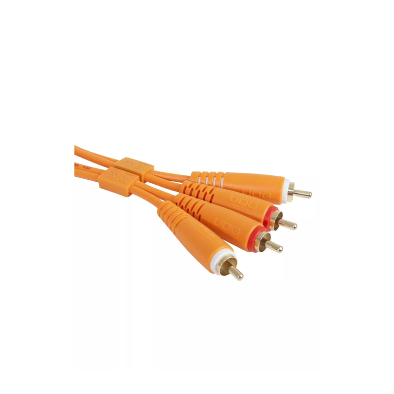 UDG Ultimate Audio Cable Set RCA - RCA, Orange, Straight, 3 m - Image 2