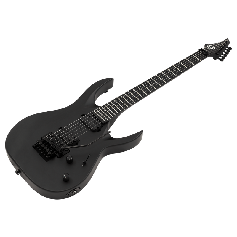 S by Solar AB4.6FRC Electric Guitar – Carbon Black Matte - Image 3