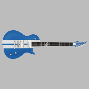 Solar Guitars GC1.6GK Electric Guitar – Greek Goddess Racing Stripes