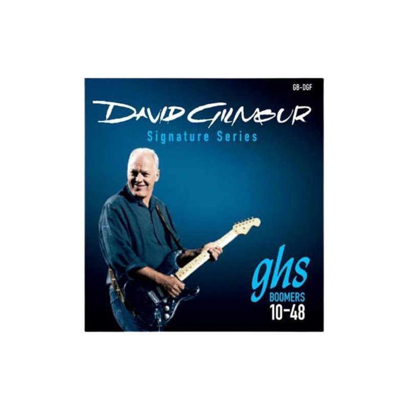 GHS GB-DGF Blue David Gilmour Signature Series Guitar Strings (10-48) - Image 1