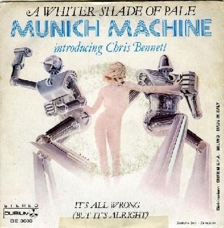 Munich Machine A Whiter Shade Of Pale 12"Vinyl (Electronic) - Image 1