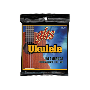 GHS H-20 SET – Fluorocarbon Ukulele Strings – Soprano/Concert