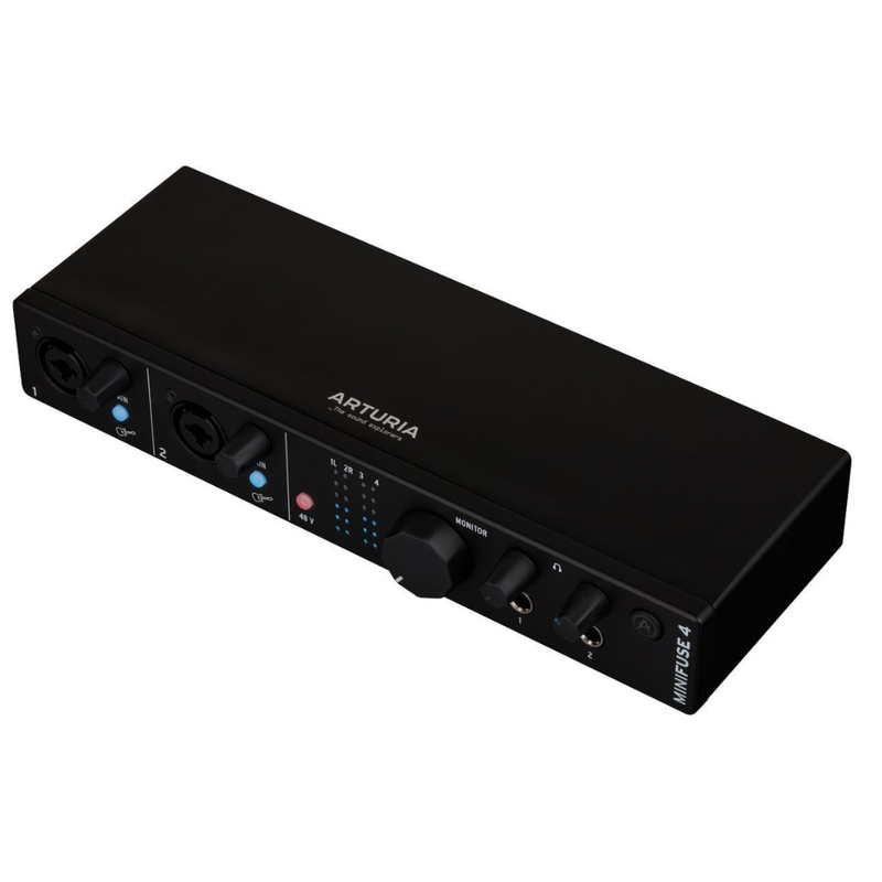 Arturia MiniFuse 4 Audio Interface, Black - Image 3