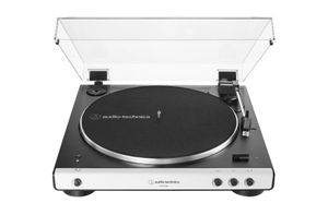 Audio-Technica AT-LP60XBT Fully Automatic Wireless Belt-Drive Turntable, White