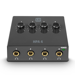 LD Systems HPA4 4-Channel Headphone Amplifier