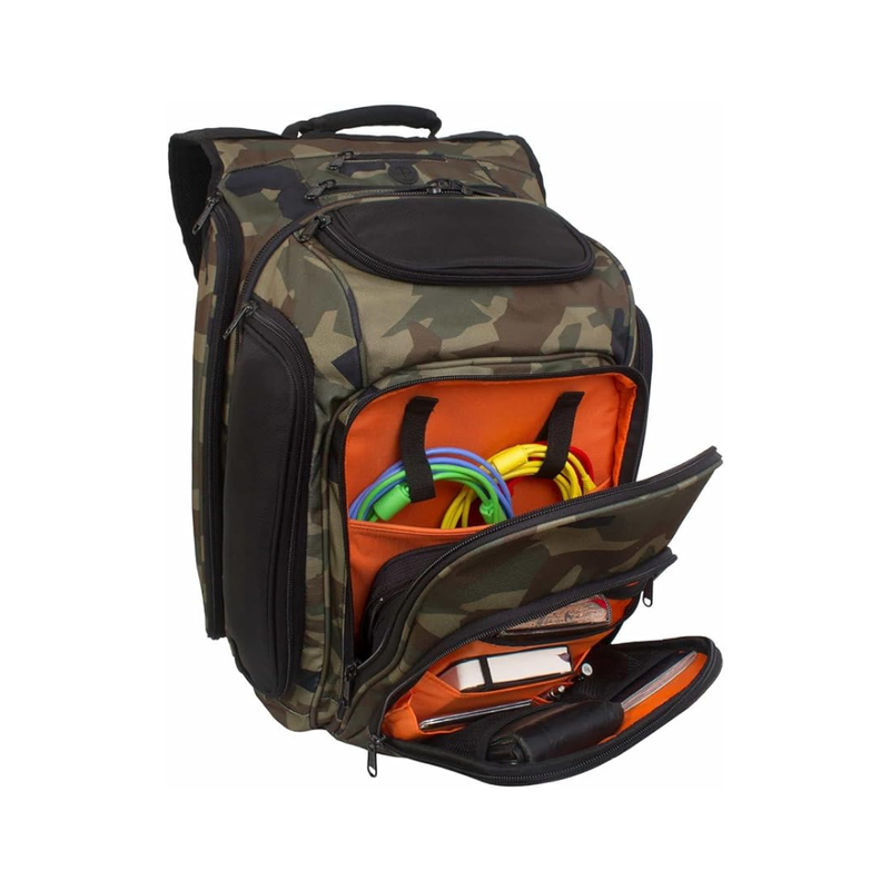 UDG Ultimate DIGI Backpack, Black Camo/Orange Inside - Image 4