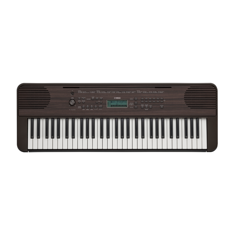 Yamaha PSR-E360DW 61-Key Portable Keyboard (Dark Walnut) - Image 1