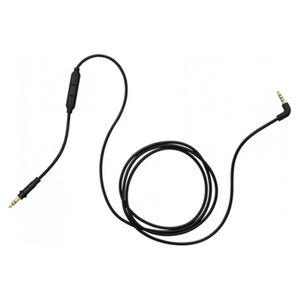 AIAIAI TMA-2 C06 Straight Cable with 3-Button Mic for Apple Devices, Black, 1.2 m