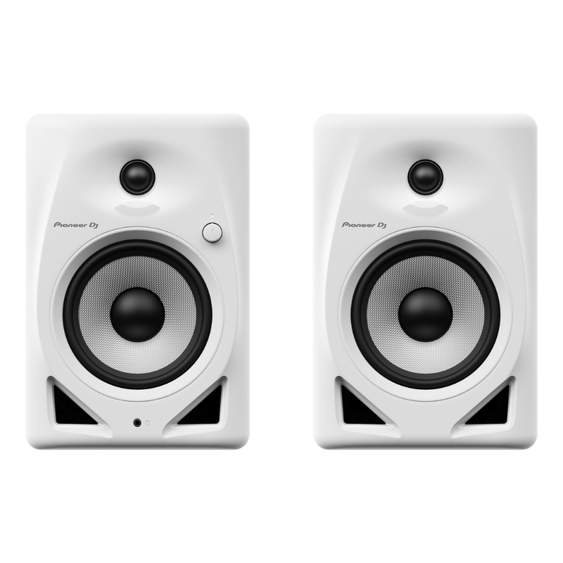 Pioneer DJ DM-50D-W 5" Desktop Monitor System, White - Image 1