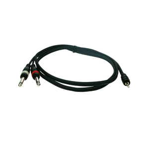 Reloop Cable Stereo Mini Jack M / 2x Mono Jack, 3 m