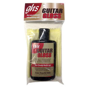 GHS A98 Guitar Gloss – 4oz Bottle + Flannel Polishing Cloth