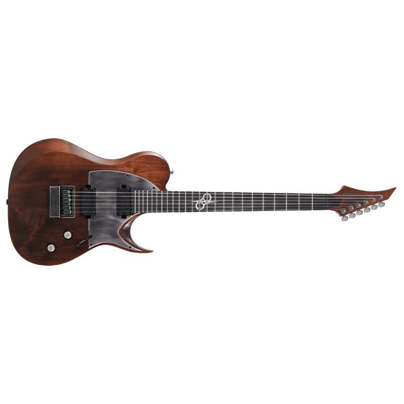 Solar Guitars T1.6D Electric Guitar – Aged Natural Matte / Distressed - Image 1