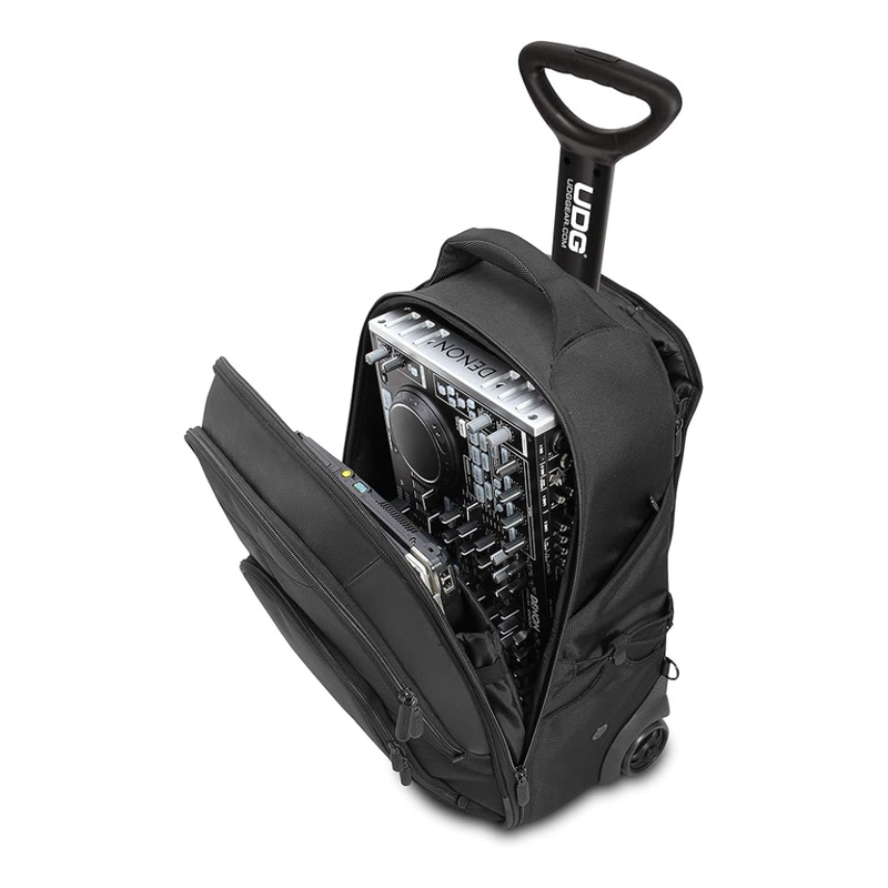 UDG Creator Wheeled Laptop Backpack Black 21" Version 3, Black - Image 1