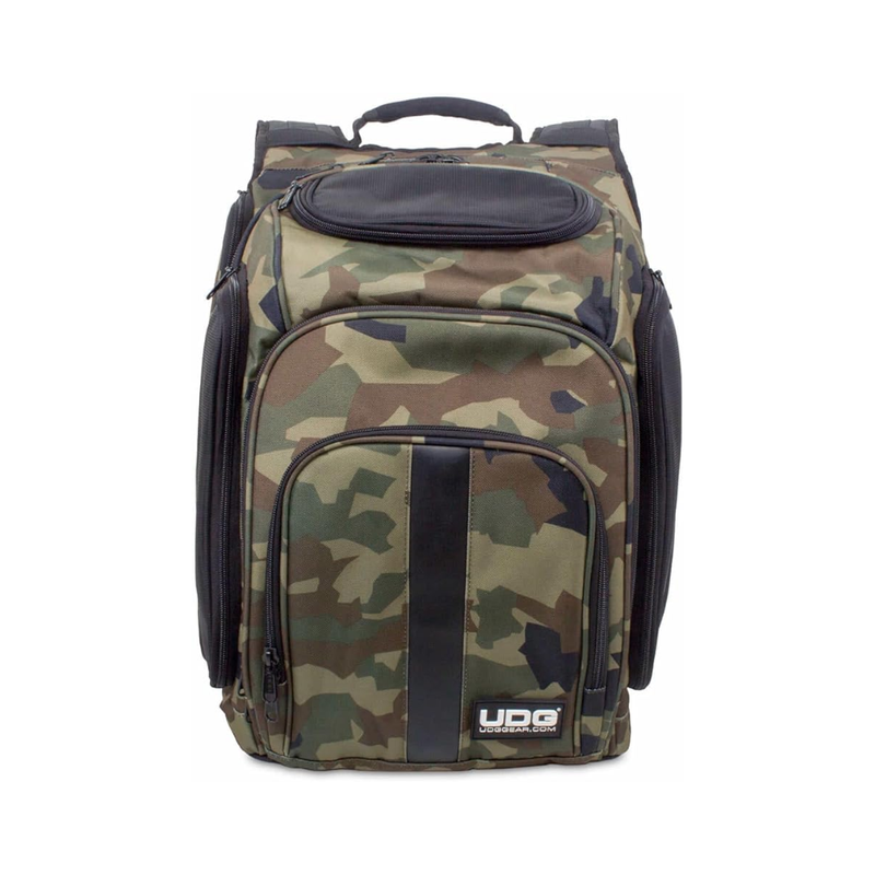 UDG Ultimate DIGI Backpack, Black Camo/Orange Inside - Image 3