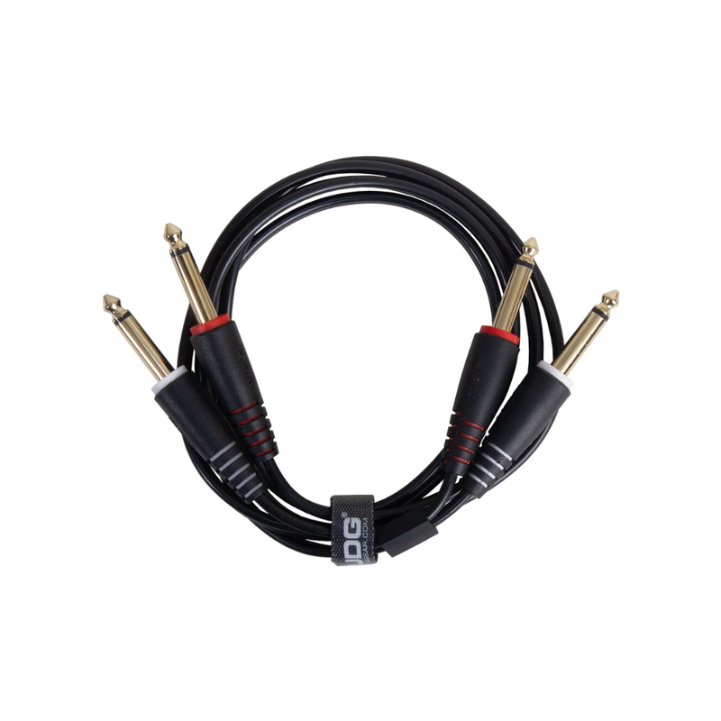 UDG Ultimate Audio Cable Set 1/4" Jack - 1/4" Jack, Black, Straight, 3 m - Image 1