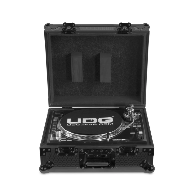 UDG Ultimate Flight Case Multi Format Turntable MK2, Black  - Image 1