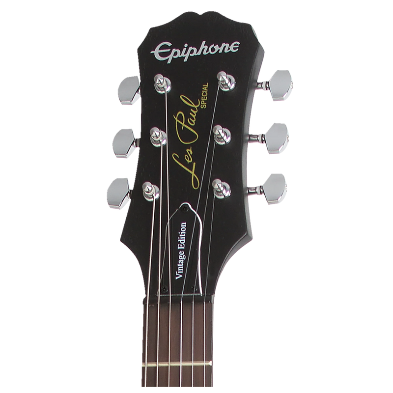 Epiphone Les Paul Special Satin E1, Vintage Worn Ebony - Image 4