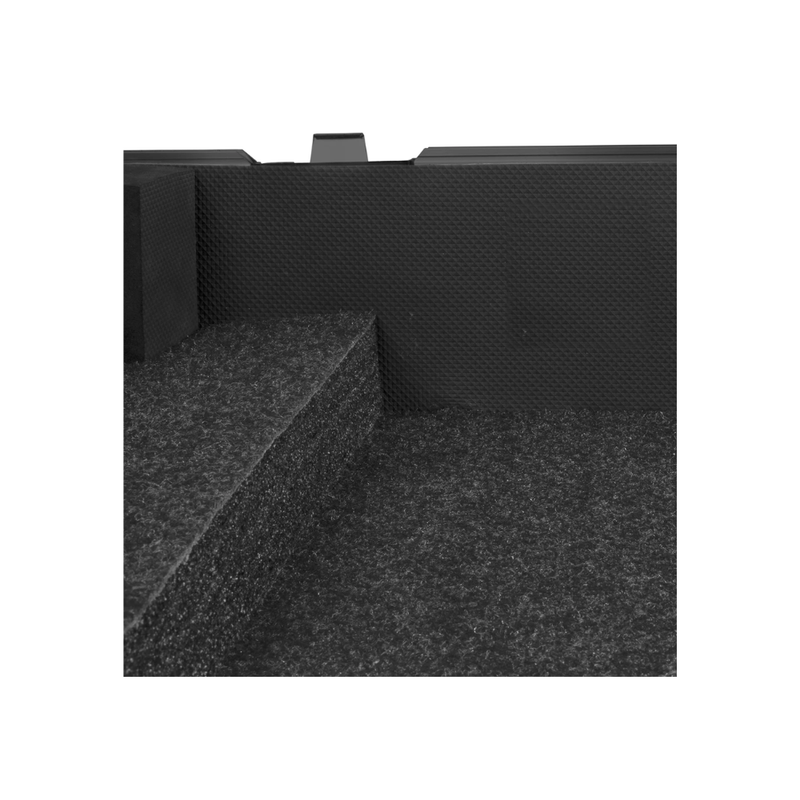 UDG Ultimate Flight Case Pioneer OPUS QUAD, (Laptop Shelf + Wheels), Black - Image 10