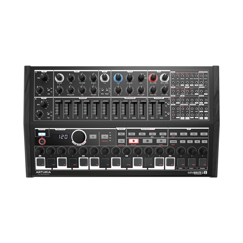 Arturia MiniBrute 2S Analog Synthesizer, Noir Edition - Image 1