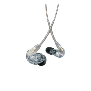 Shure SE215 Earphones, Clear (with Clear Standard 3.5 mm Cable)
