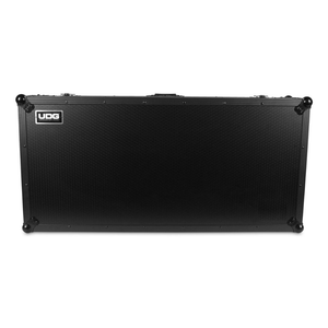 UDG Ultimate Flight Case CDJ 2000 / 900 Nexus II MK2 Plus, Black (Laptop Shelf + Wheels)