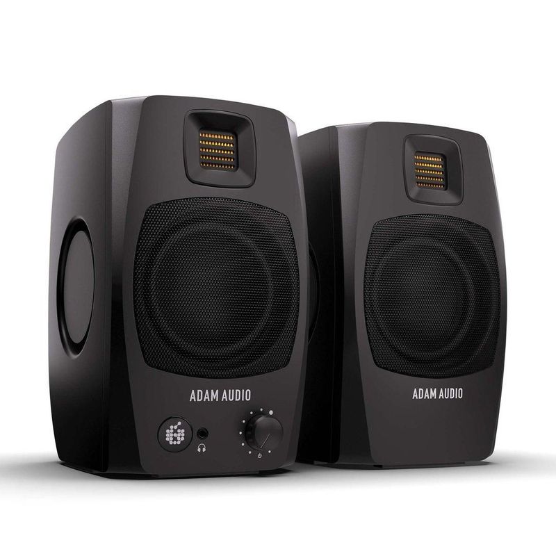 ADAM Audio D3V Desktop Monitors, Black (Sold in Pairs) - Image 3