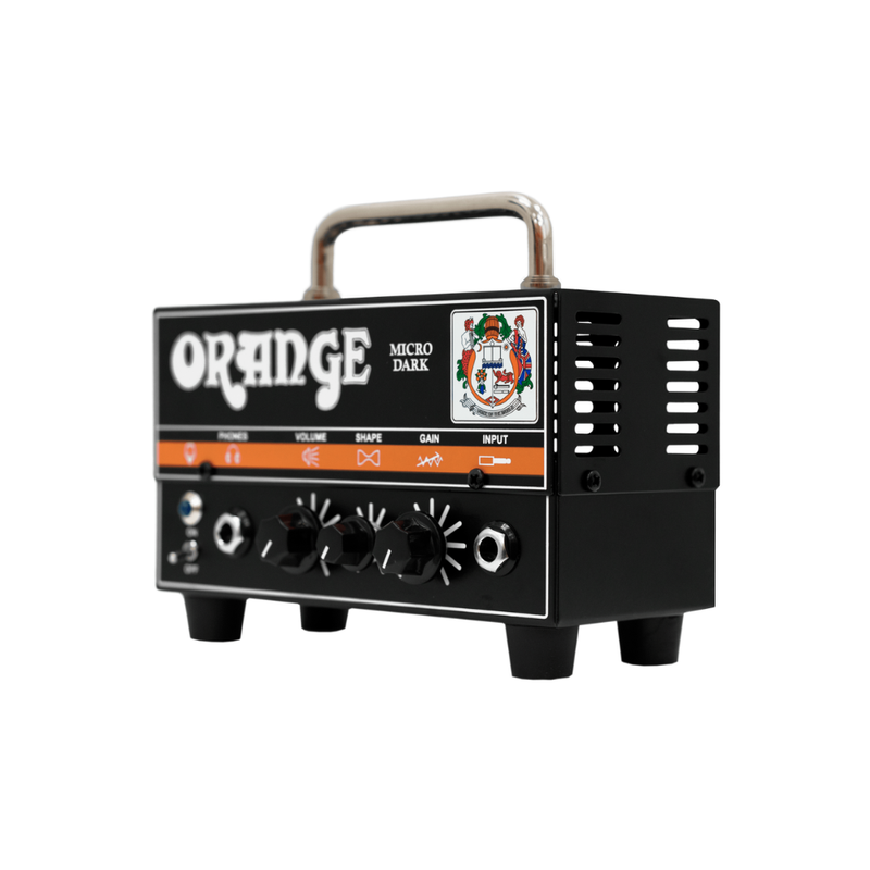 ​Orange Micro Dark – 20W Hybrid Guitar Amp Head with High-Gain Preamp & CabSim Headphone Out - Image 3