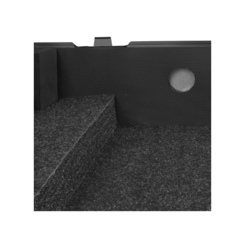UDG Ultimate Flight Case Set Pioneer CDJ-3000 / A9, (Laptop Shelf + Wheels), Black - Image 7