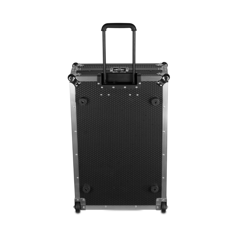UDG Ultimate Flight Case Multi Format Plus (Laptop Shelf, Trolley + Wheels), XXL, Silver - Image 2