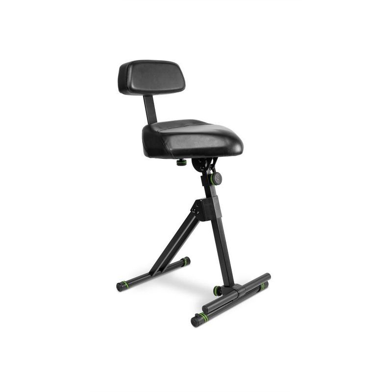 Gravity FM SEAT1 BR Height Adjustable Stool with Foot and Backrest - Image 5