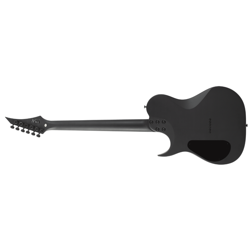 S by Solar TB4.61C Electric Guitar – Single Pickup – Carbon Black Matte - Image 4