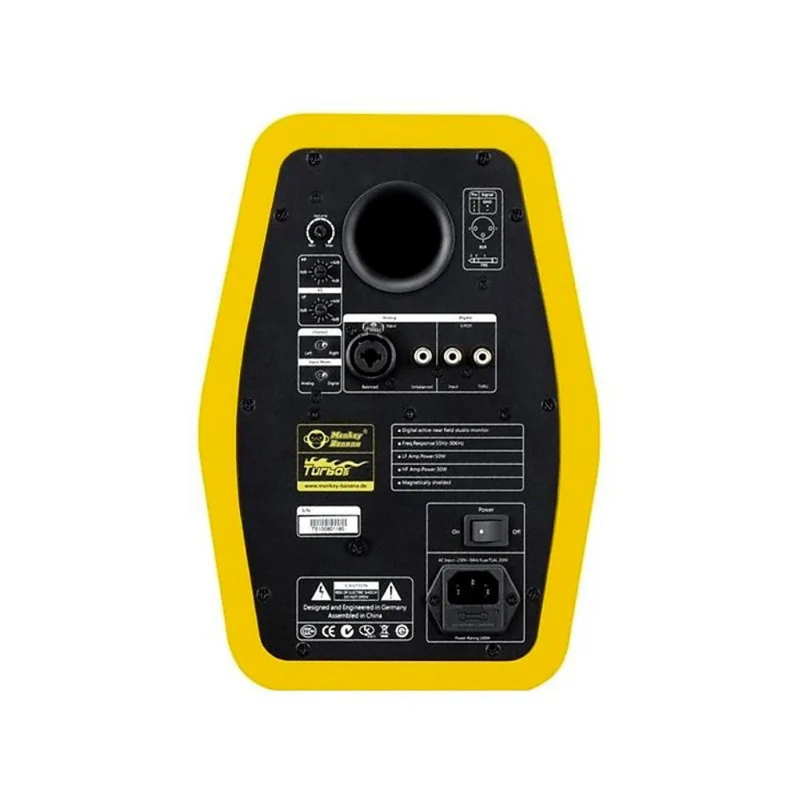 Monkey Banana Turbo 8 Studio Monitors, Yellow - Image 2