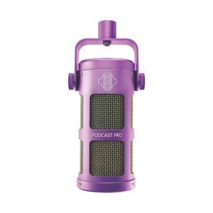 Sontronics Podcast Pro Dynamic Microphone, Purple