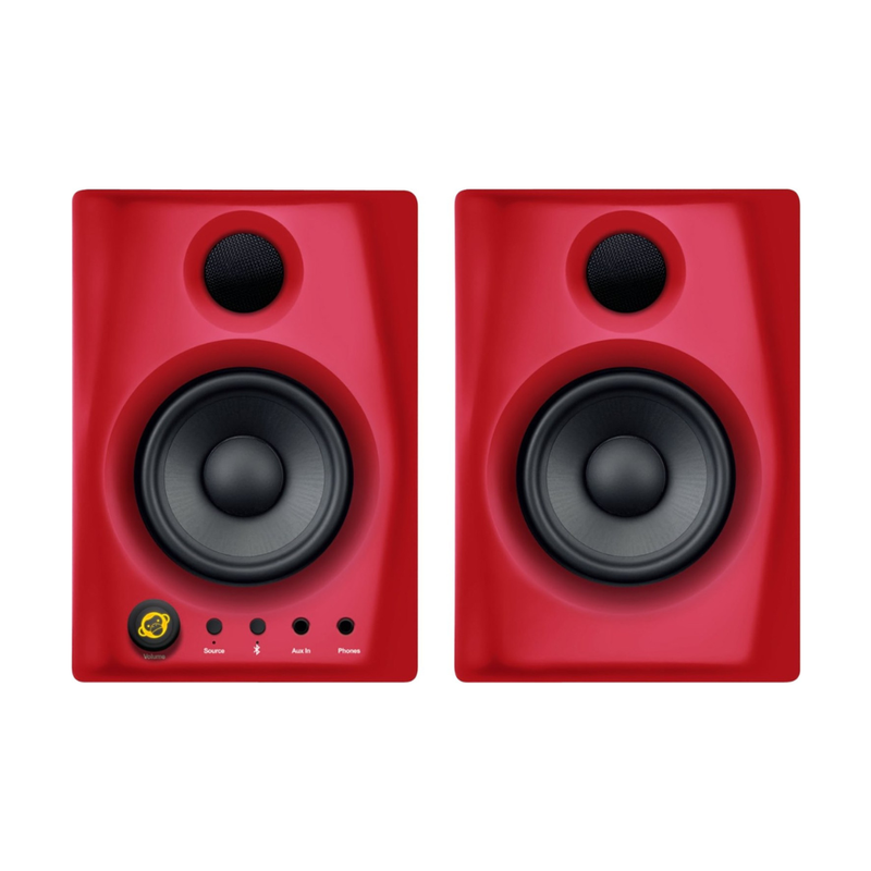 Monkey Banana Gibbon Air Studio Monitors, Red - Image 1