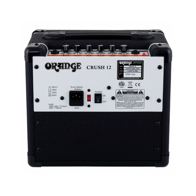 Orange Crush 12 – 12W Guitar Combo Amp, Black - Image 3